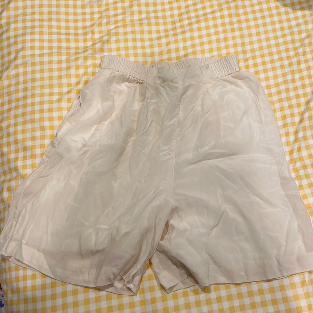 vintage silk shorts
